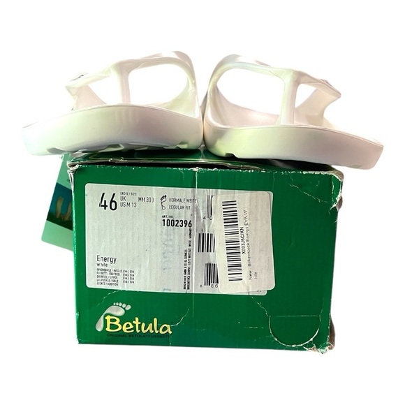 Betula by Birkenstock White EVA Flip Flops Men’s 13 | EU 46